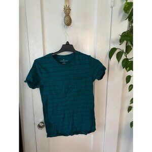 American Eagle Outfitters Men’s size Small striped Pocket t -shirt